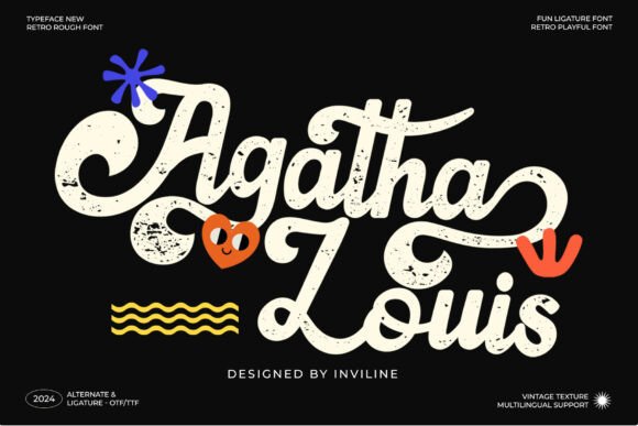 Agatha Louis Font for Small Business Branding