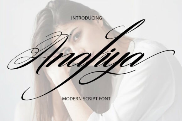 Anafiya: A Stylish Script Font for Makers