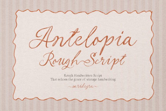 Antelopia Font for Modern Web Design