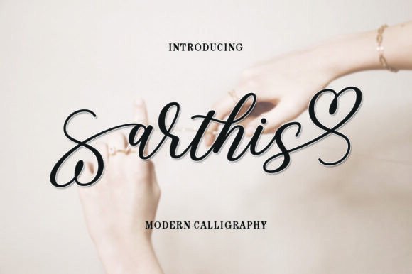Arthis: A Script Handwritten Font for Editorial Elegance