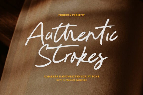 Authentic Strokes: A Marker Script Font for Editorial Design