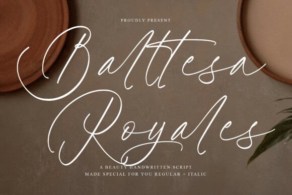 Balltesa Royales: A Premium Script Font for Modern Brands