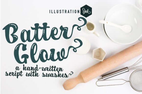 Batter Glow Font for Modern Branding