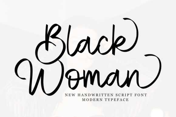 Blackwoman Regular Typeface for Bold Branding