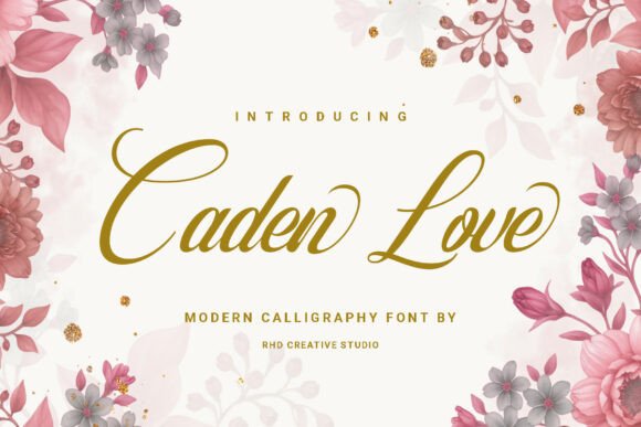 Caden Love Typeface for Elegant Branding