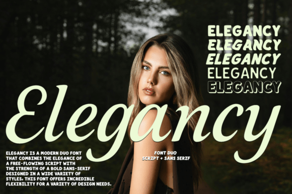 Elegancy: The Premium Script Handwritten Font for Modern Brands