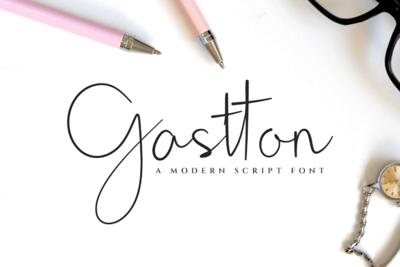 Gastton: The Bold Script Font for Modern Marketers