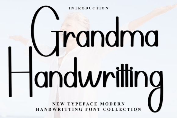 Grandma Handwritting Font for Crafters