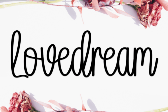 Lovedream Script Font for Modern Web Design
