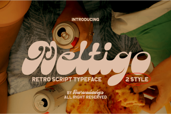 Meltigo: The Retro Script Font for Bold Campaigns