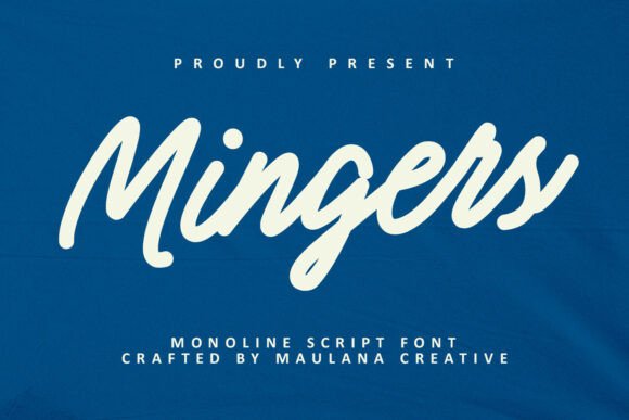 Mingers: The Retro Script Font for Modern Brands