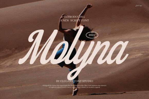 Molyna: The Elegant Script Font for Modern Brands