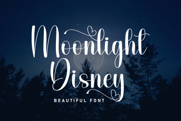 Moonlight Disney Font for Modern Web Design