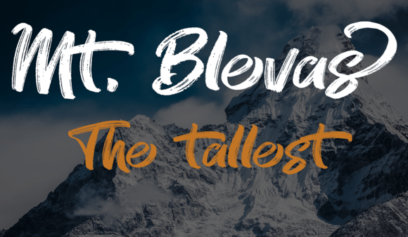 Mt. Blevas Font Review for Makers