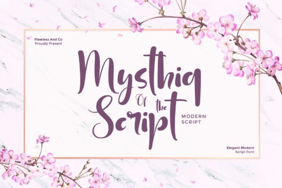 Mysthiq Typeface for Modern Web Design