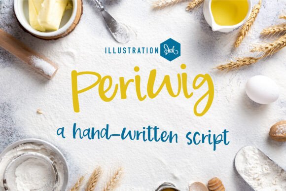 Periwig: A Versatile Script Handwritten Font for Editorial Design