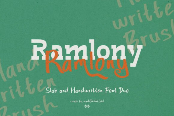 Ramlony Duo: A Versatile Typeface for Modern Branding