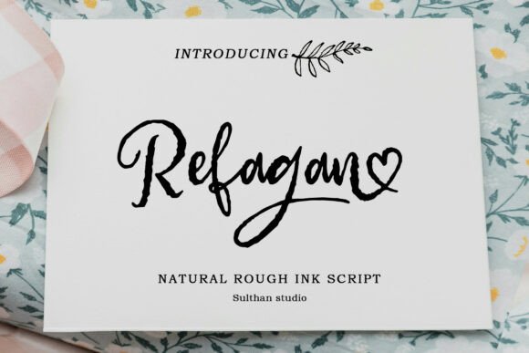 Refagan: The Perfect Script Font for Crafters