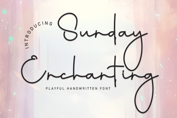 Sunday Enchanting Font for Modern Business Branding