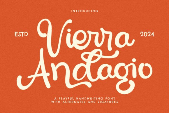 Vierra Adagio: A Typeface for Nostalgic Editorial Design